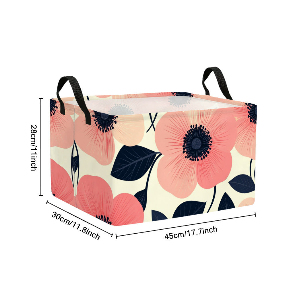 FLORABIN – Large Floral Storage Basket for Modern Organization