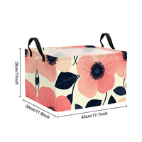 FLORABIN – Large Floral Storage Basket for Modern Organization