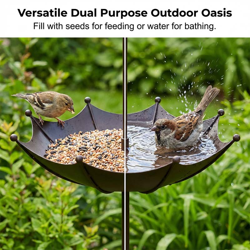 SONGBIRD – Vogelbad im Vintage-Stil als schöner Gartendekor