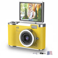 PIXELNOVA – 4K Digital Camera with Flip Screen and 48MP Clarity