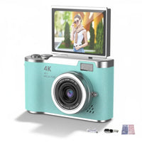 PIXELNOVA – 4K Digital Camera with Flip Screen and 48MP Clarity