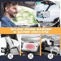 ROADFLOW – Rotating Car Phone Stand for Secure Device Viewing