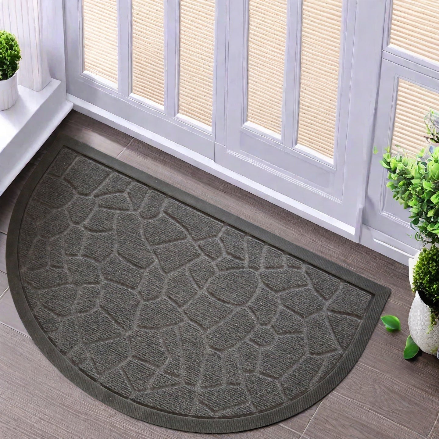EARTHLUX - Stylish Outdoor Doormat for Front and Back Door 44.96x74.93cm