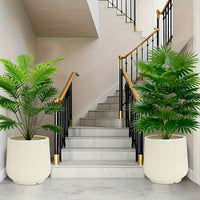 NORDILUX SET – Modern Decorative Planters for Elegant Indoor Plant Display
