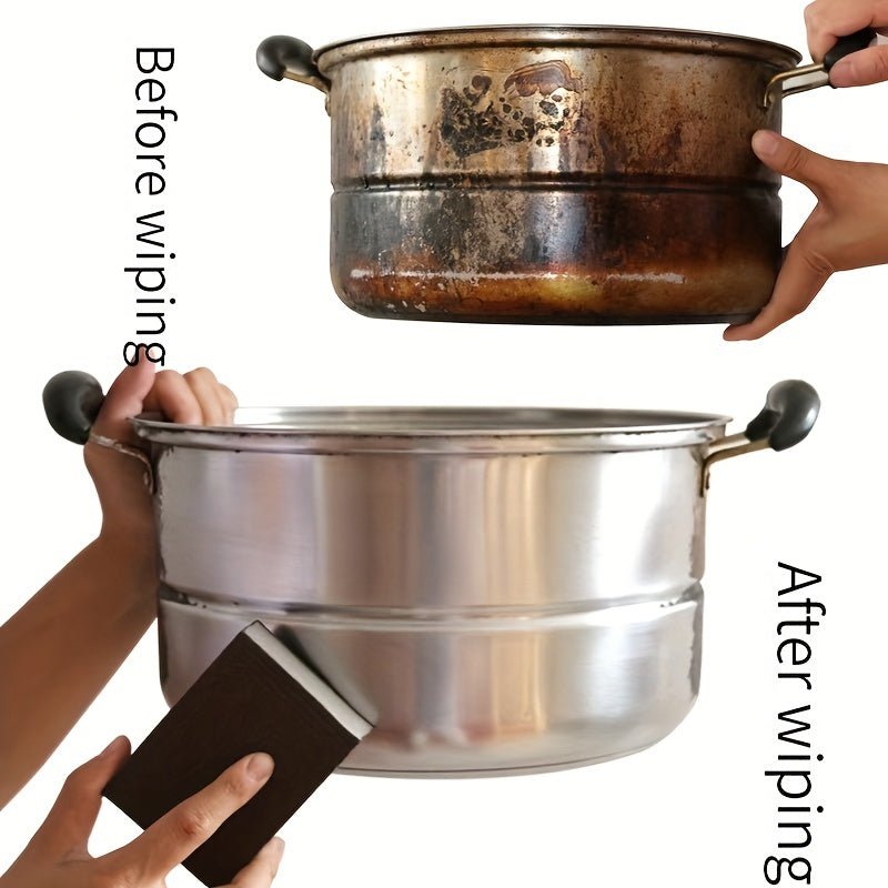 PUREBRITE - Multi-Piece Diamond Sponge Cleaning Tools for Pot Bottom & Stubborn Stains