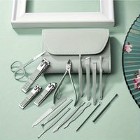 TRIMFORGE – 16PCS Stainless Steel Manicure & Pedicure Grooming Tool Set