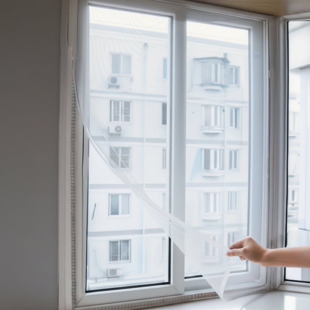 BUGMESH – Self-Adhesive Mosquito Window Net Kit