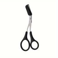 SHARPMATE - Stainless Steel Eyebrow Scissors with Mini Comb Trimmer