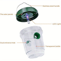 HORNETGUARD – Solar-Powered Outdoor Wasp Trap Set