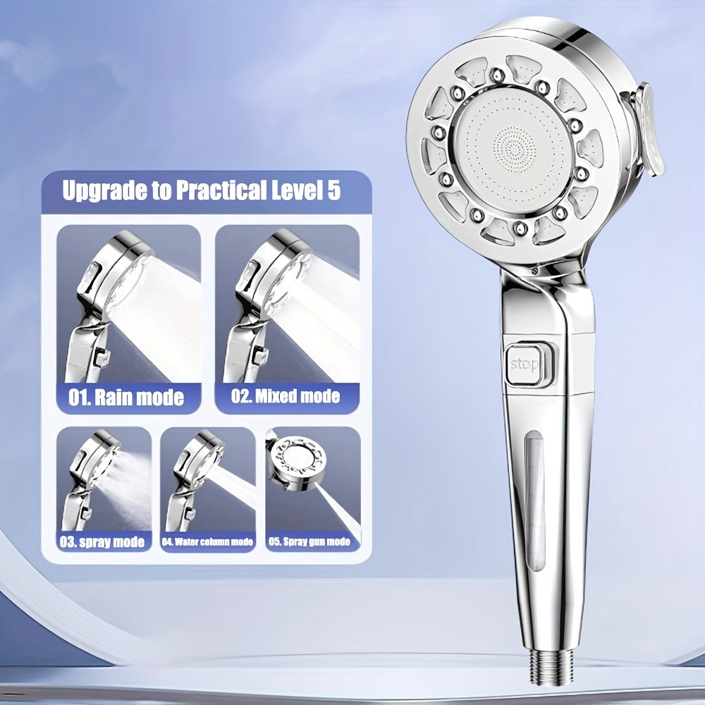 AQUASERENE - Modern Square Rainfall Shower System with Powerful Massage Spray
