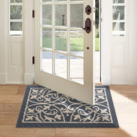 PUREHOME - Low Profile Indoor Mat Entryway Rug Non-Slip 1pc