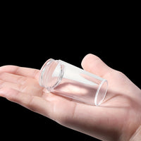 POLISHPRO - Clear Silicone Nail Stamper with Scraper for French Tip Perfection