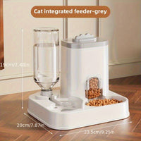 AQUAFEED - Durable Automatic Pet Hydration & Feeding Station, Easy to Clean