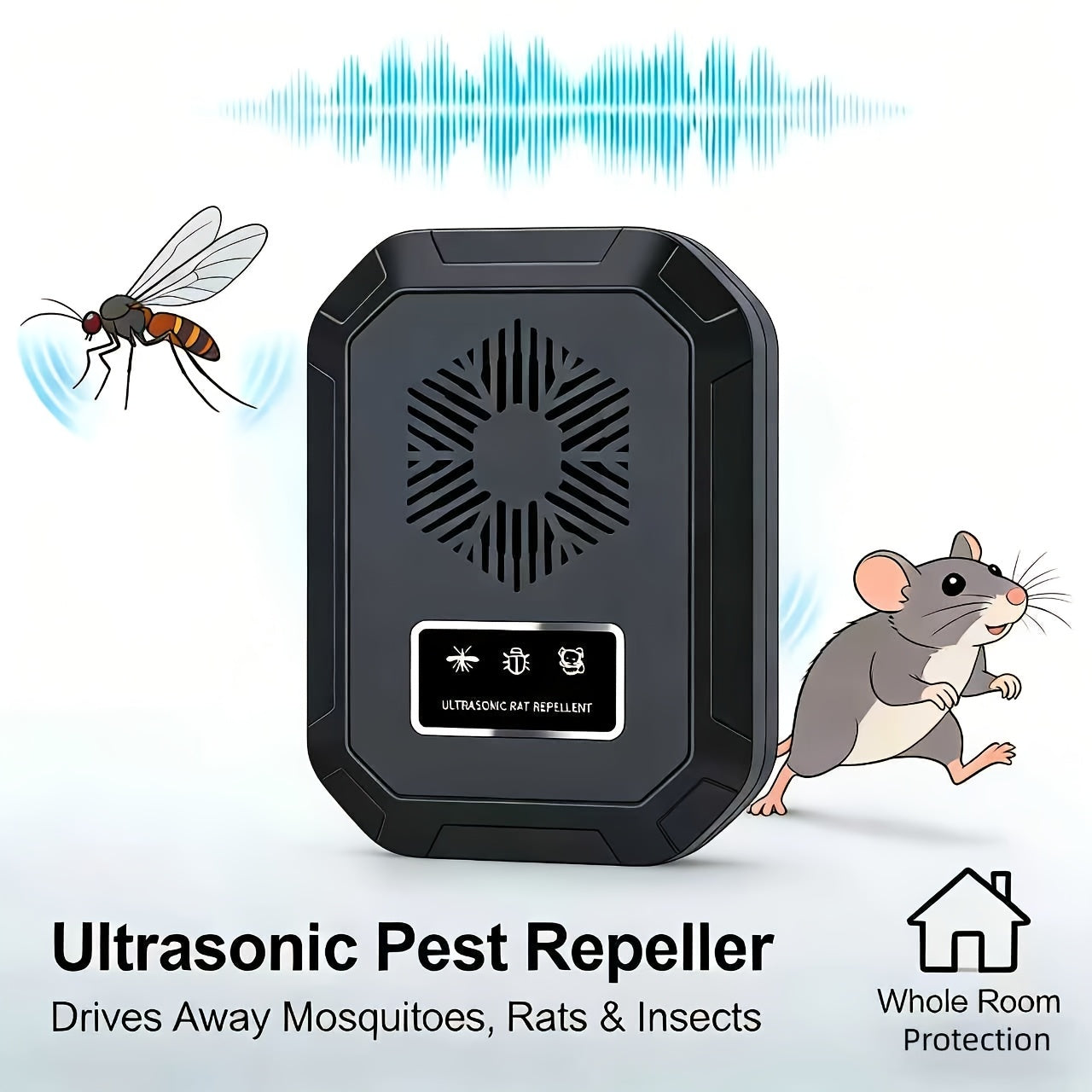 PESTSONIC – Portable Ultrasonic Pest Repeller