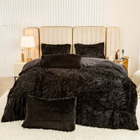 HUECOMFY – Multicolor Polyester Duvet Cover Set