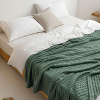 GAUZWAFF – Waffle Weave Cotton Quilt Blanket
