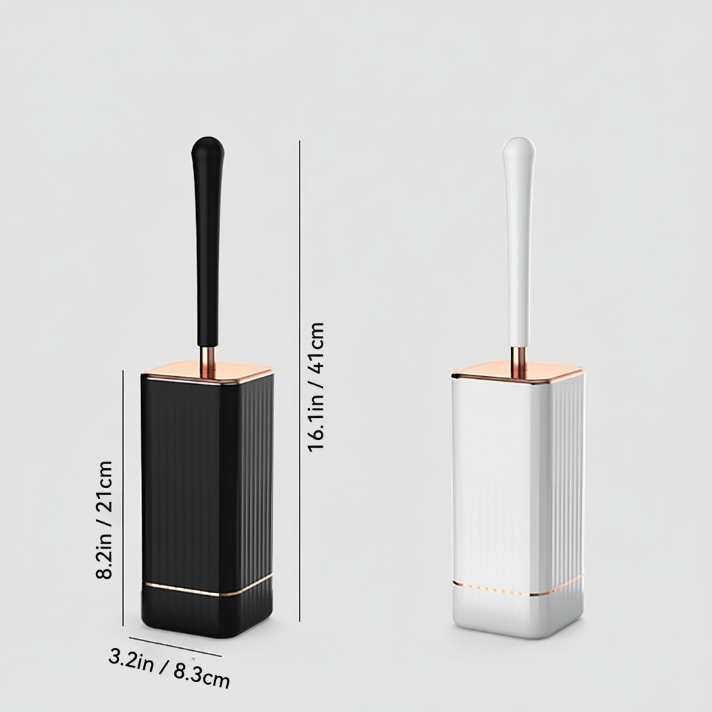 BATHORIA - Modern Bathroom Cleaning Brush with Durable Holder