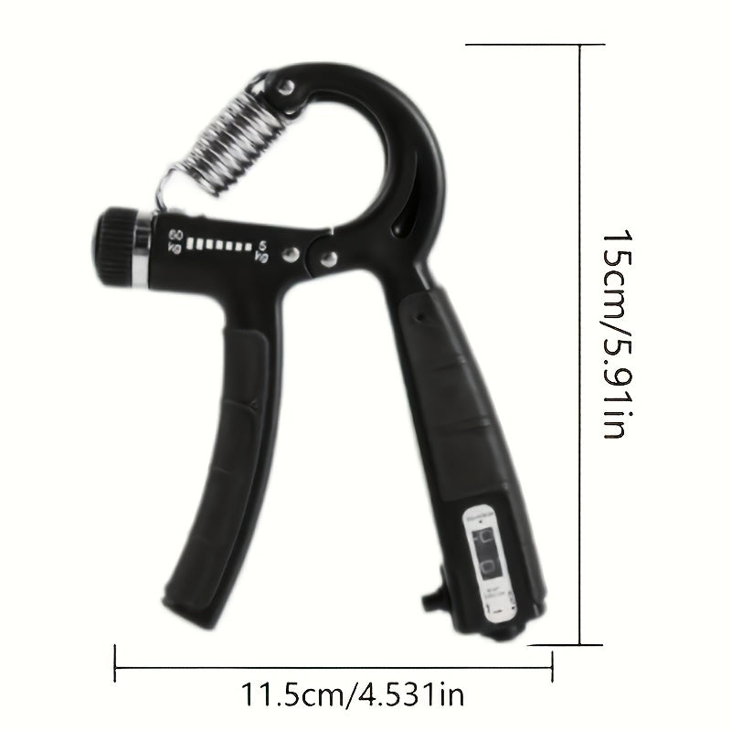 GRIPFORCE – Adjustable Hand Strength Trainer Set for Grip and Finger Training