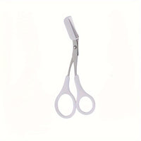 SHARPMATE - Stainless Steel Eyebrow Scissors with Mini Comb Trimmer