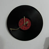 TIMETUNES - Retro Vinyl Record Wall Clock Silent Decorative Timepiece