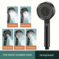 ELVORRA - Premium 5-Mode High-Pressure Hand Showerhead