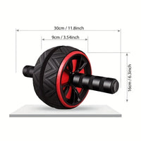 ABSTEEL ROLLER – Koło do treningu mięśni brzucha ze stali nierdzewnej do stabilnych ćwiczeń w domu  