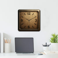 WOODTIME – Solid Wood Minimalist Square Wall Clock