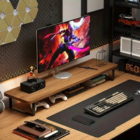 MODURA - Stojak i organizer na monitor z węglowej stali