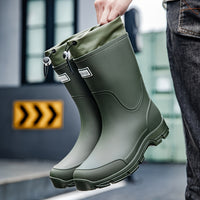 RAINSTEP – Durable Mid-Calf Waterproof Boots for Men & Women