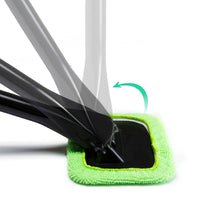 AUTOCLEAR - Long Handle Car Windshield Brush with Interior Glass Wiper