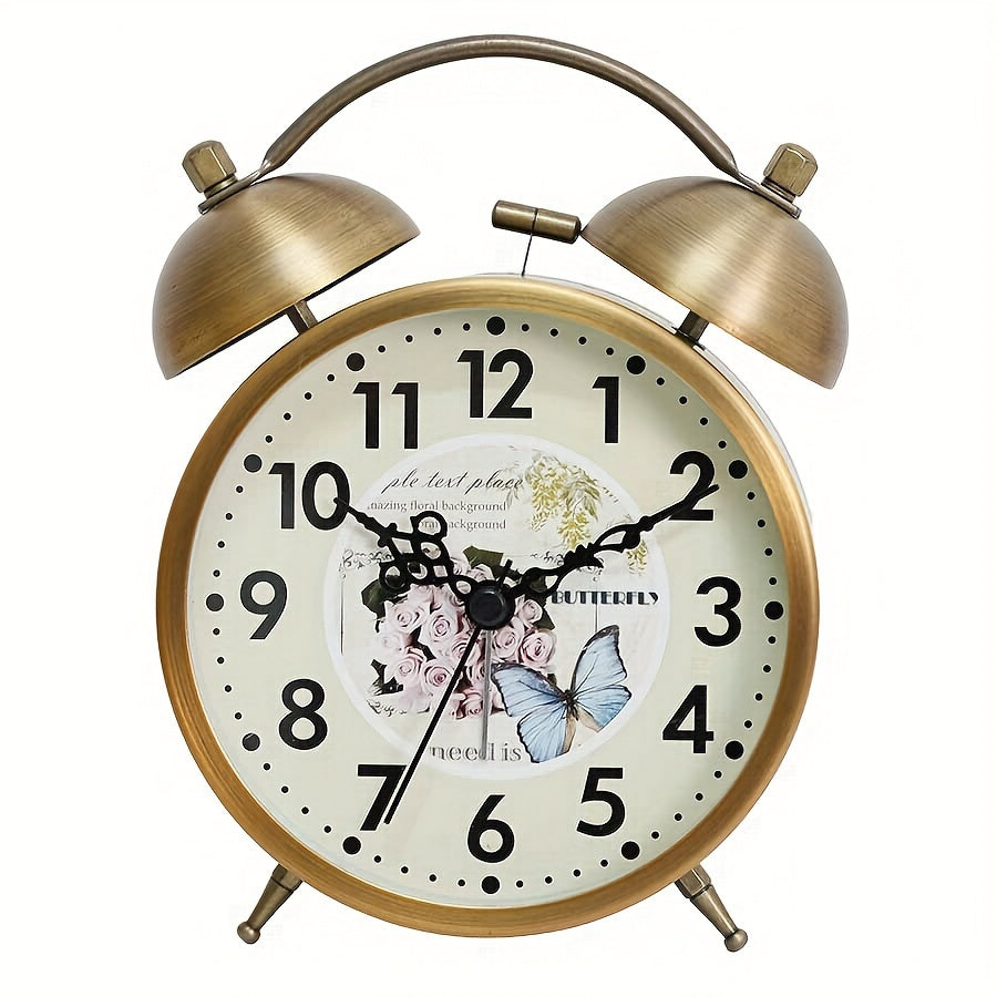 NORDIBELL – Scandinavian Vintage Luminous Alarm Clock