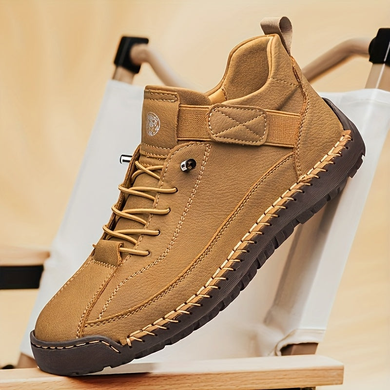 CRAFTOVEX – Hand Stitched High Top Boots for Everyday Comfort