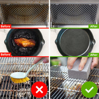 FLAMECLEAN - Non-Scratch Barbecue Cleaning Brick Easy Shred Pumice Stone