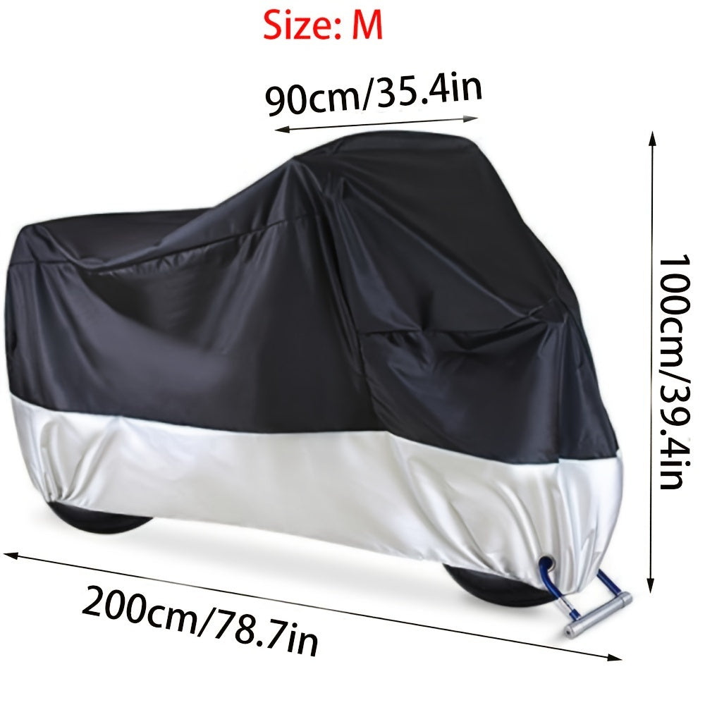 MOTORVAULT - Premium Outdoor/Indoor Scooter & Bicycle Cover, Lockable Design