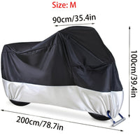 MOTORVAULT - Premium Outdoor/Indoor Scooter & Bicycle Cover, Lockable Design