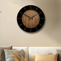 TIMBERMUSE CLOCK – Elegant Silent Wooden Wall Clock