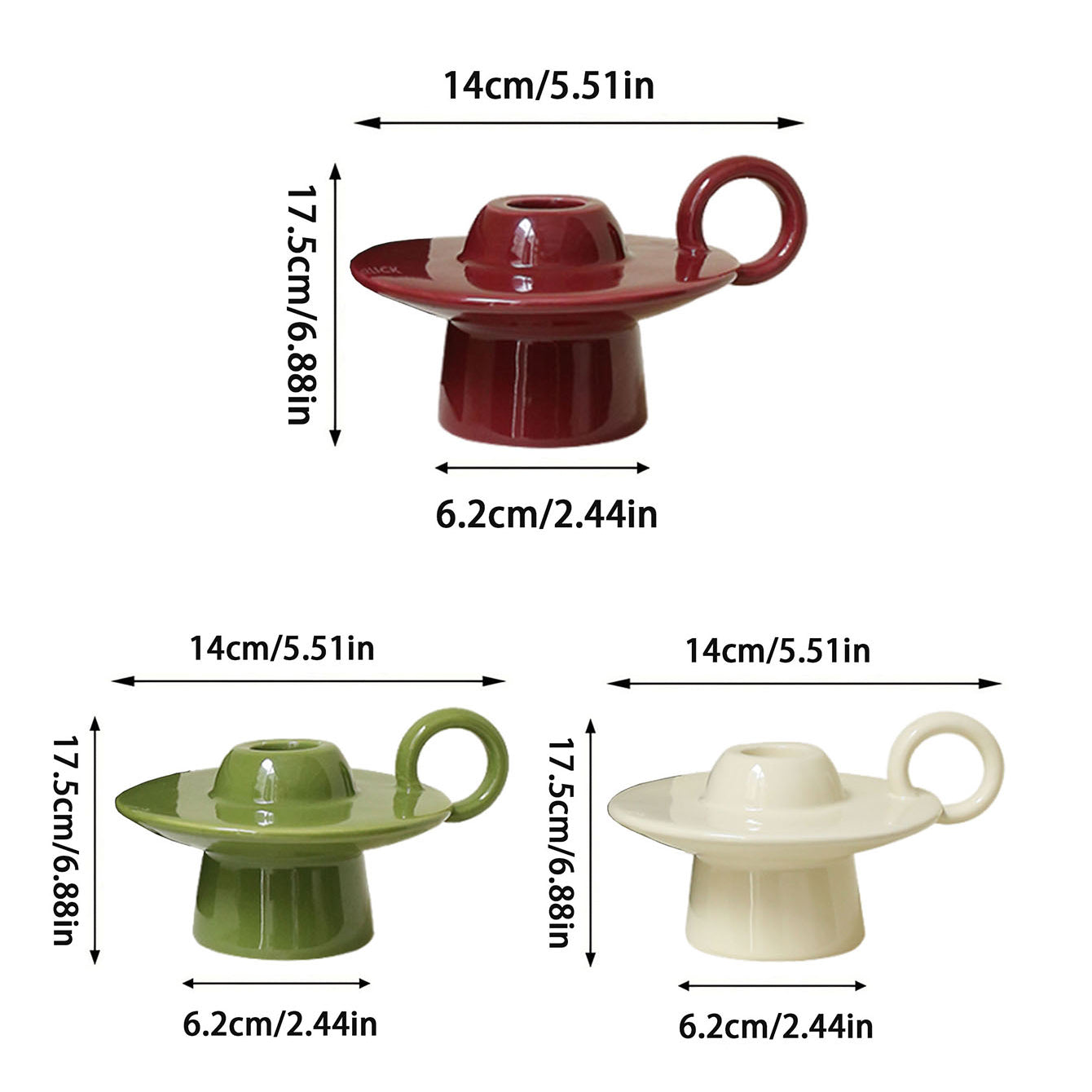 ORBITA CERAM – Vintage UFO Candle Stand