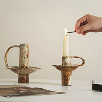 CERAMIKA RETRO – Handcrafted Ceramic Candlestick