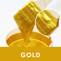 GOLDLUXE – Wasserbasierte Metallic-Goldfarbe mit Pinsel
