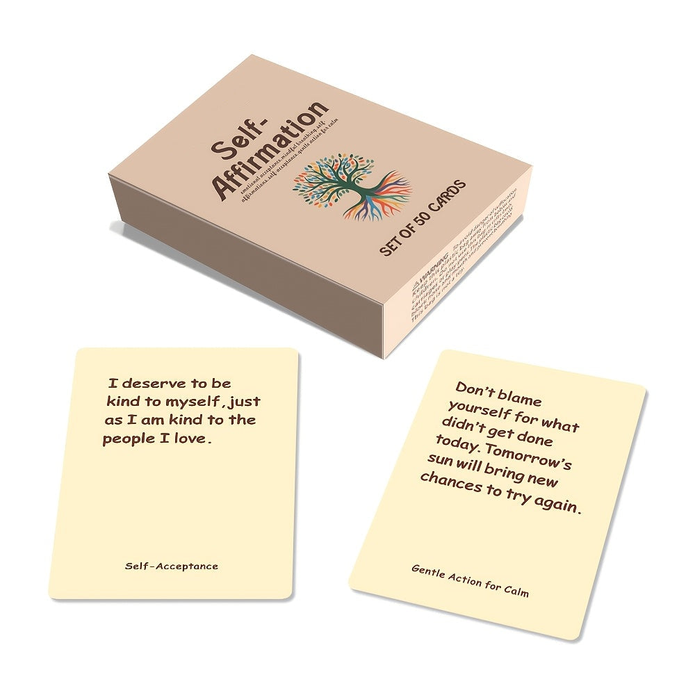 MINDFULPLAY – Portable Tabletop Card Game for Self-Affirmation & Fun
