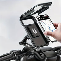 BIKEWISE - Telescopowy magnetyczny uchwyt na telefon do roweru i e-roweru, wykonany z ABS