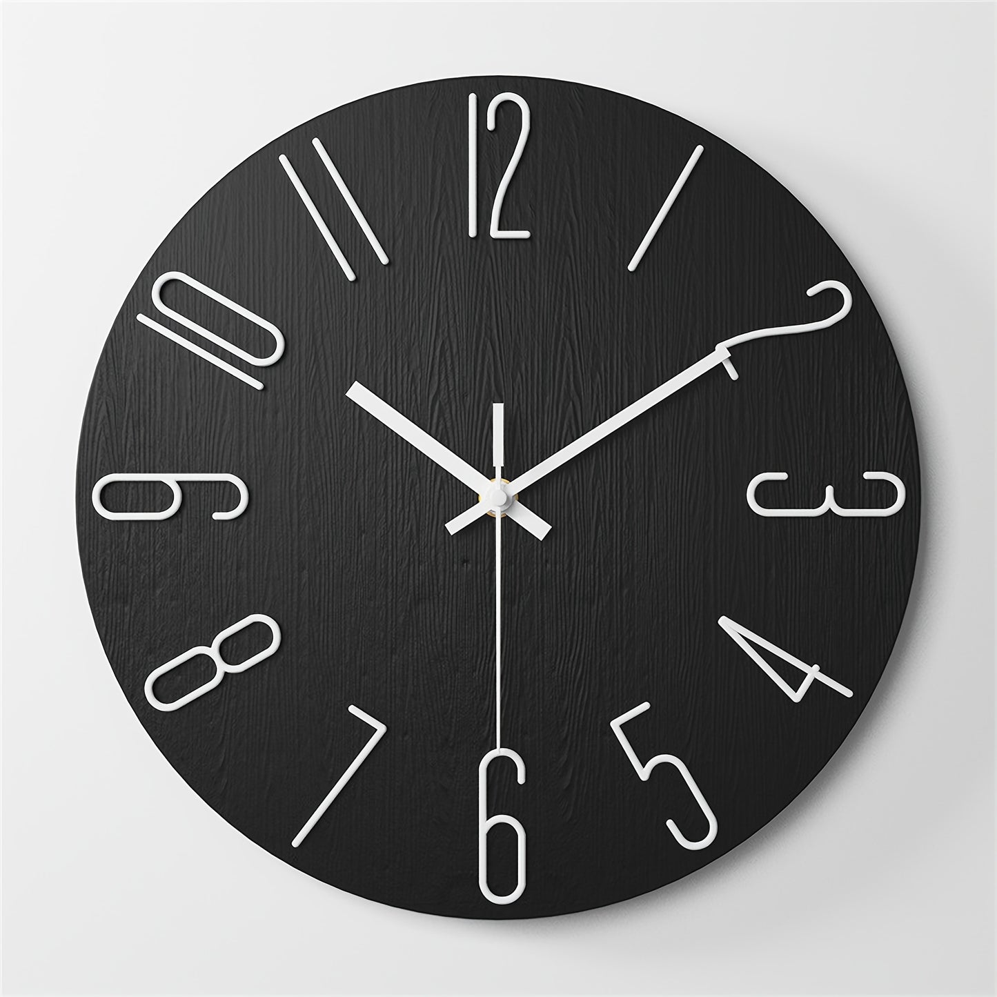 OAKTIDE - Contemporary wall clock designed for quiet and modern everyday interiors