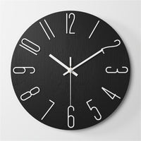 OAKTIDE - Contemporary wall clock designed for quiet and modern everyday interiors