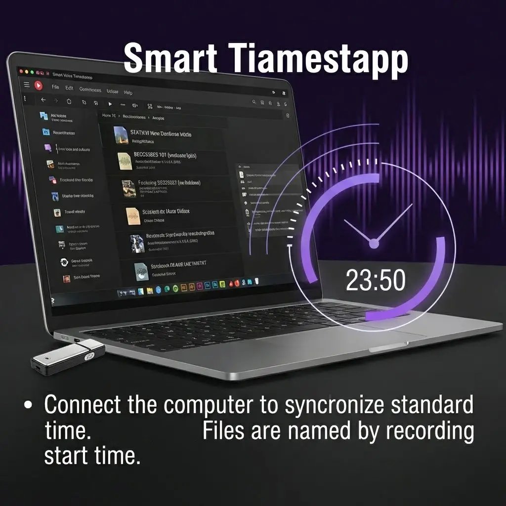 ECHONOVA – Flash Drive Audio Recorder with Smart Voice Detection