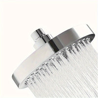 LUXRAIN - Premium Rain Shower Head 1pc, Anti-Clog Nozzles & Adjustable Angles for Ultimate Shower Comfort