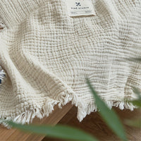 SOFTCLOUD – 4-Layer Cotton Crepe Blanket for Breathable Everyday Comfort
