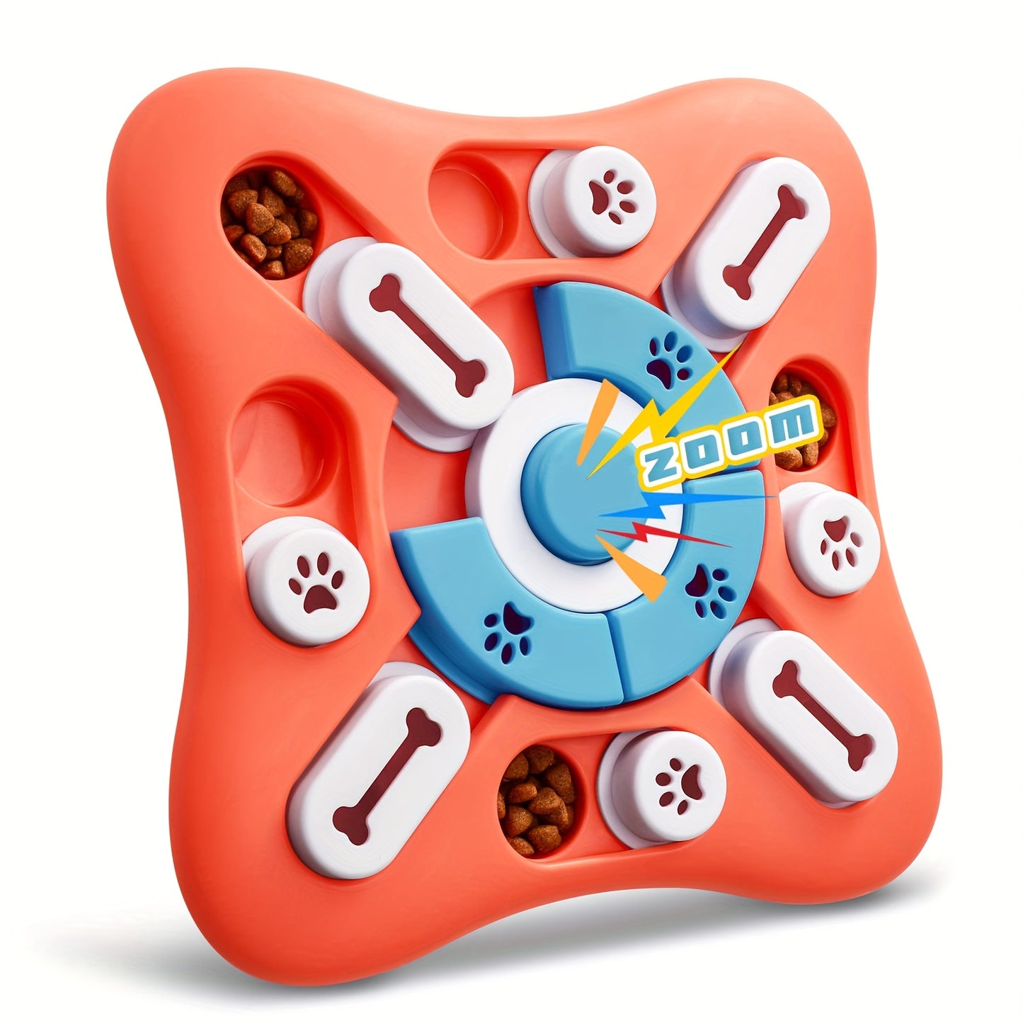BRAINFETCH PUZZLE – Interactive IQ Slow Feeder for Dogs
