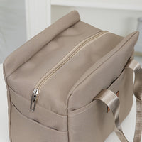 LUNCHLUX - Square Zipper Lunch Box with Durable Aluminum Foil Lining