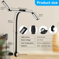 VIVILITE - Ultra Bright 18W Goose Neck Work Lamp with Wide Range Lighting