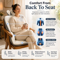 SEATRELIEF – ergonomiczna poduszka na kość ogonową dla bezbolesnego siedzenia